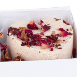 Frangipani & Rose Petal - Large Bath Bomb Heart